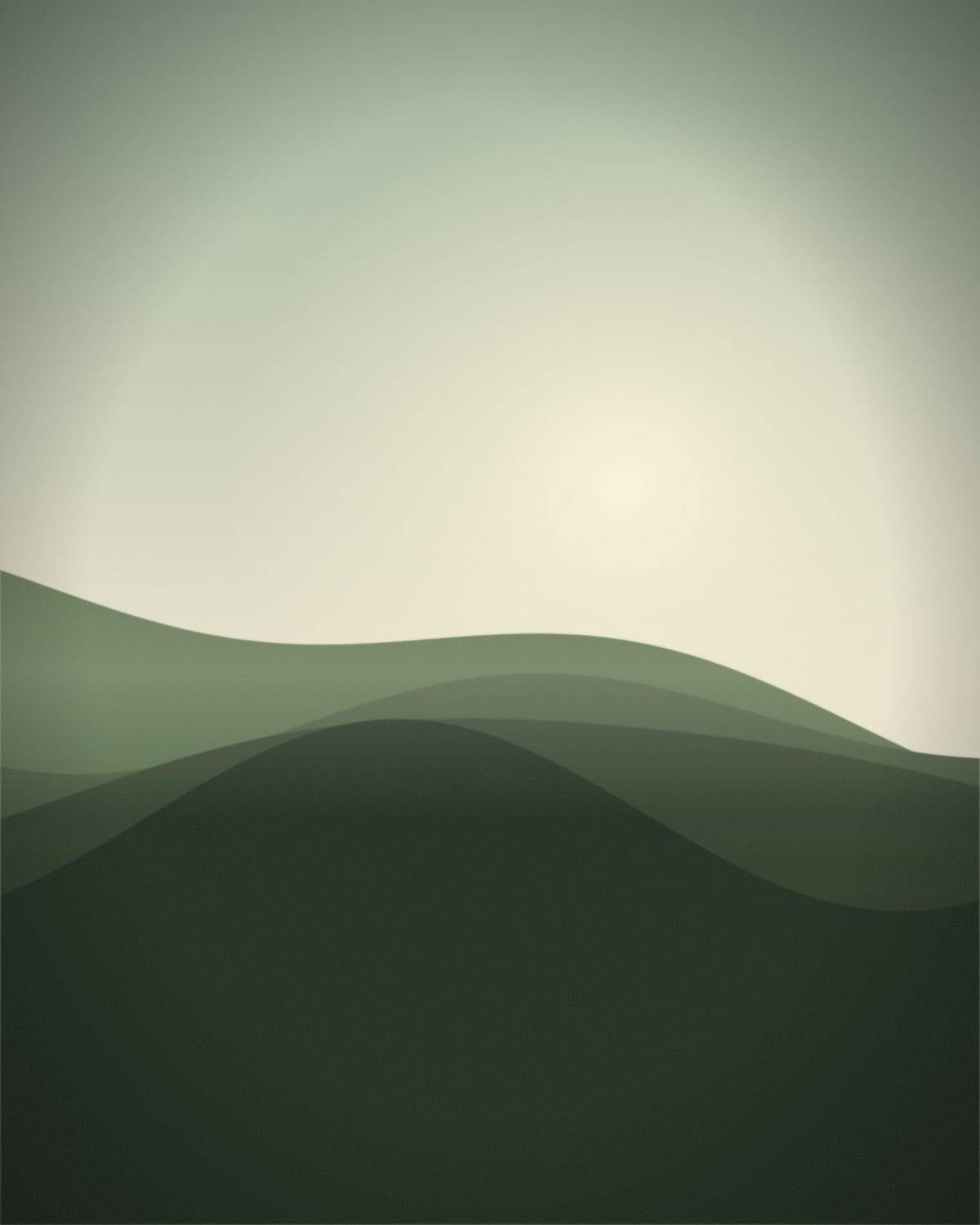 Hills and haze on the east coast